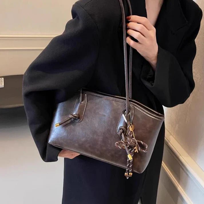Renata - Bolso vintage de piel sintética