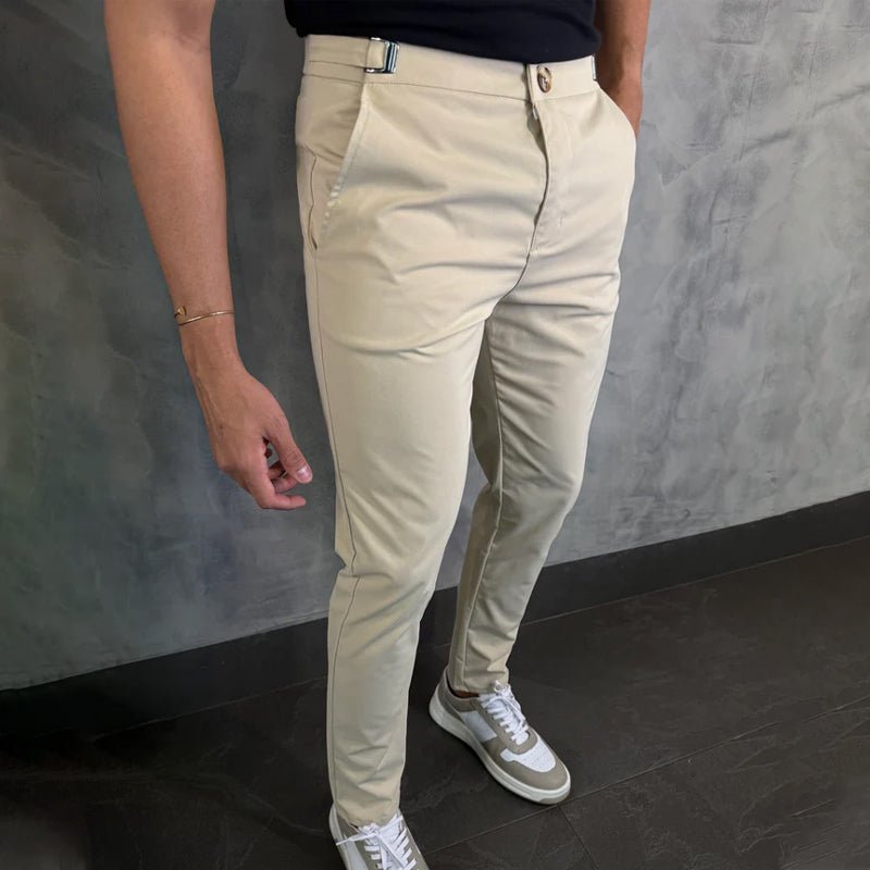 Álvaro - Pantalón masculino slim fit de Valerina Milano