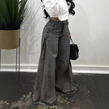 Sara - Vaqueros oversize de cintura alta y pierna ancha