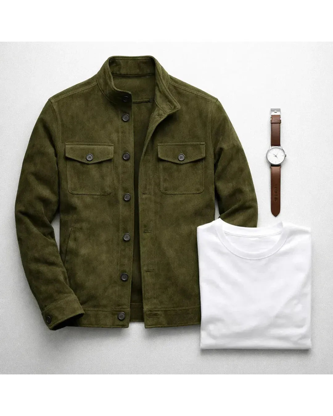 Mario - Chaqueta de inspiración militar con presencia elegante - Camila Fashions