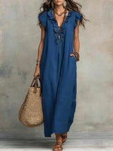 Camélia | Bohemian Maxi Dress