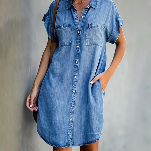 Helena | Vestido camisero abotonado