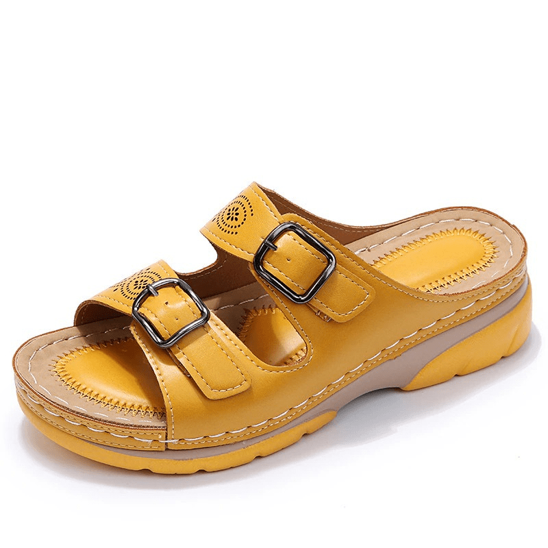 Valerina Milano Sandalias ortopédicas para fascitis plantar, pies anchos y artrosis