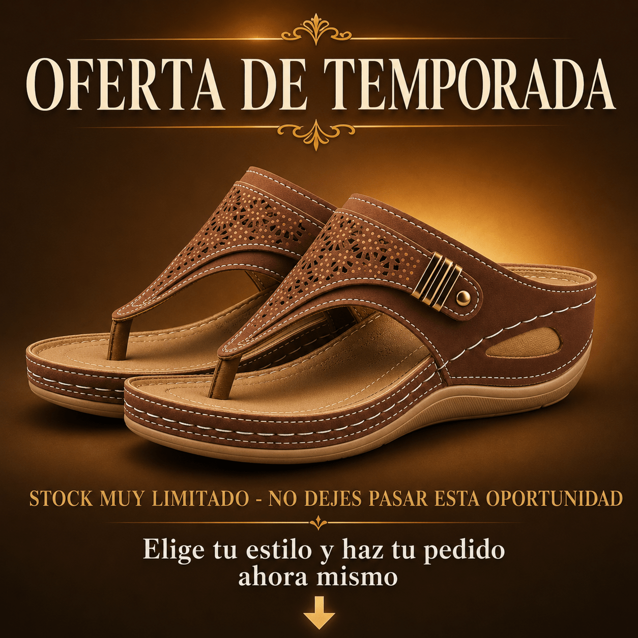 Cádiz™ | Sandalias de Confort y Estilo para el Día a Día