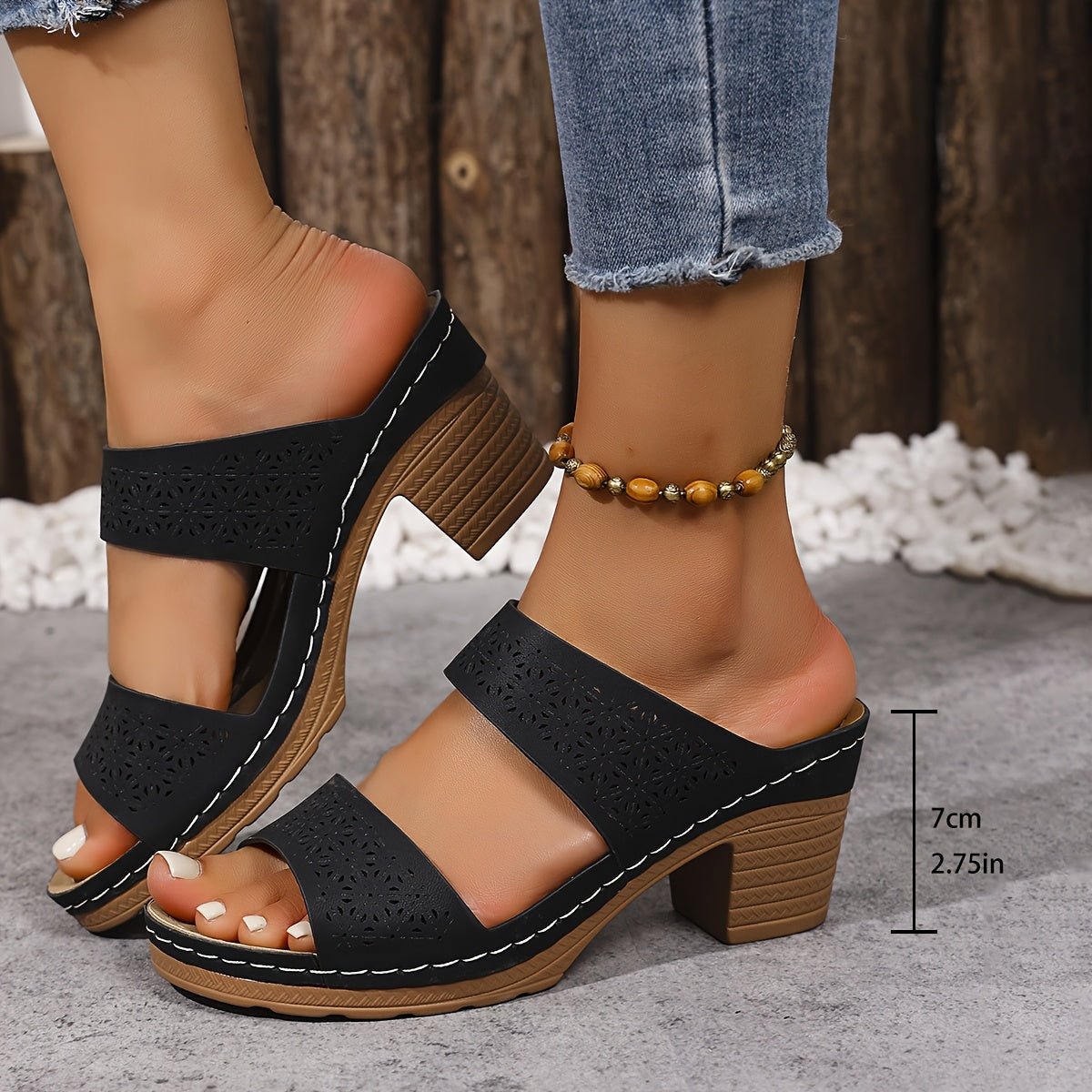 VALERINA MILANO | Sandalias ortopédicas elegantes comodidad Virginia