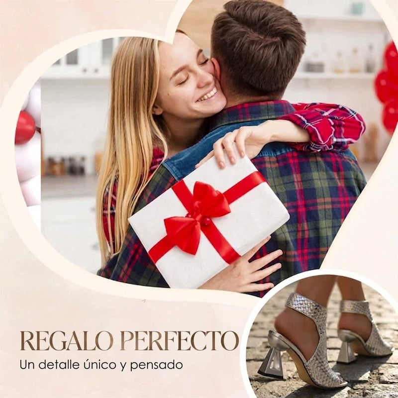 Greta - Elegantes sandalias de tacón con punta abierta