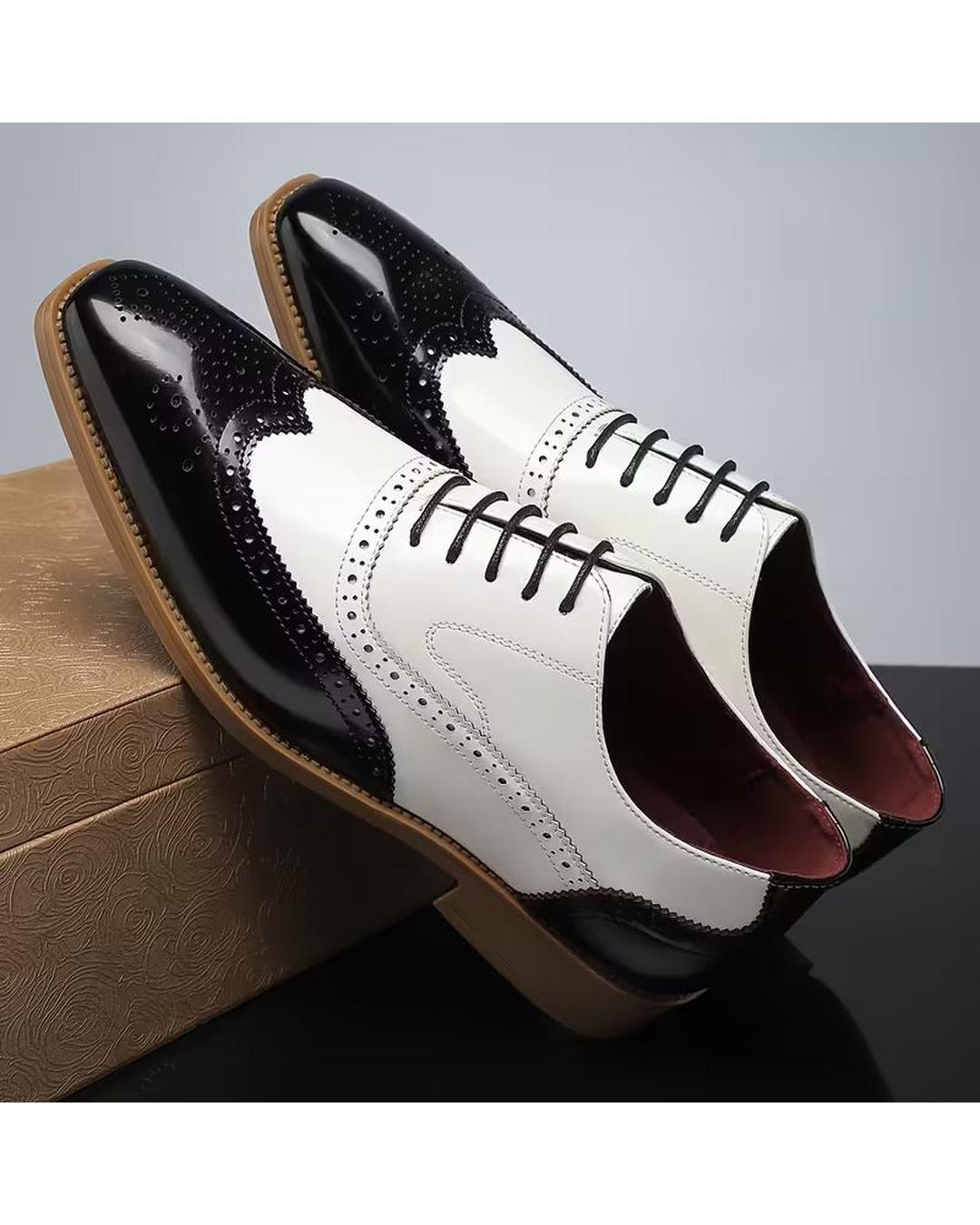 Harry - Zapatos brogue vintage - Camila Fashions