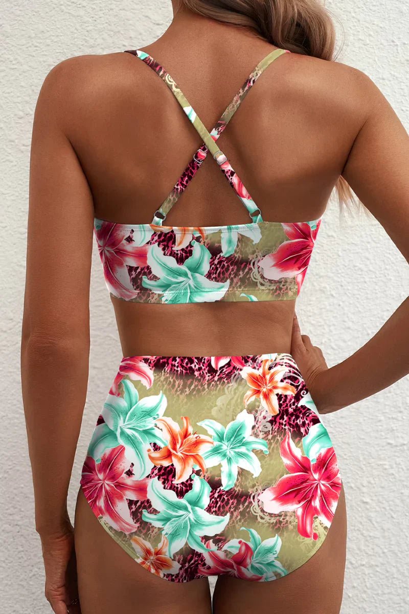 Fiona - Bikini moldeador elegante de cintura alta