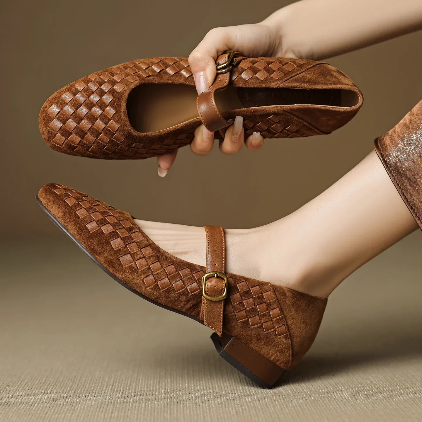 Elisa Zapatos de Cuero