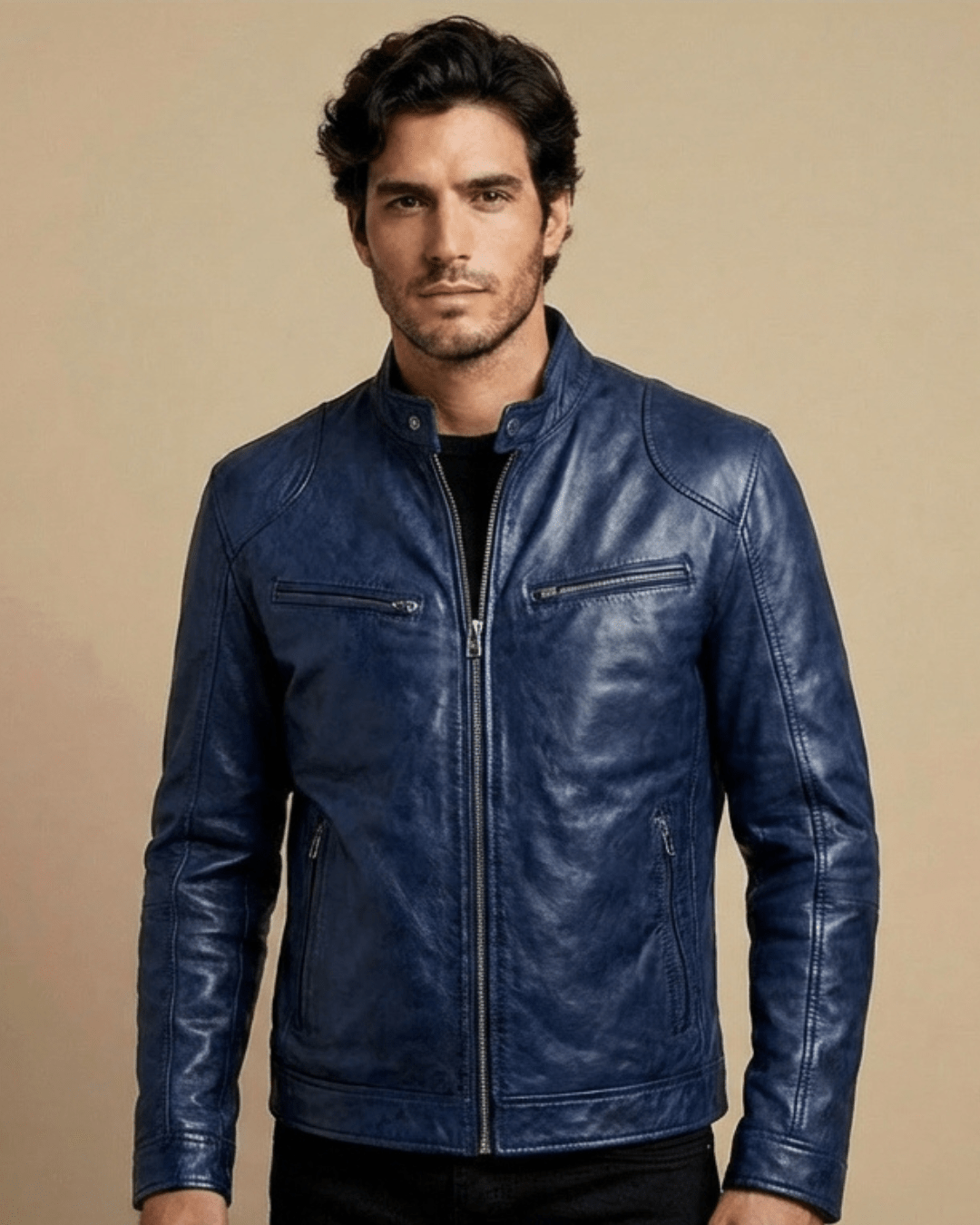 CHAQUETA CUERO - Camila Fashions