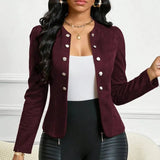 Sara - Chaqueta de mujer de imitación de ante