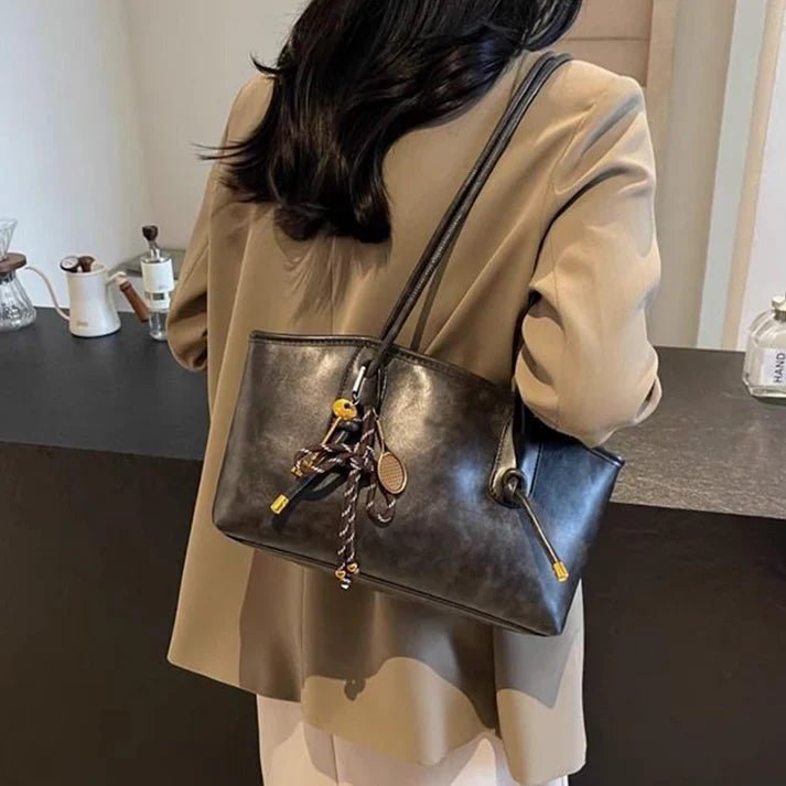 Renata - Bolso vintage de piel sintética