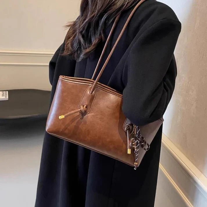 Renata - Bolso vintage de piel sintética