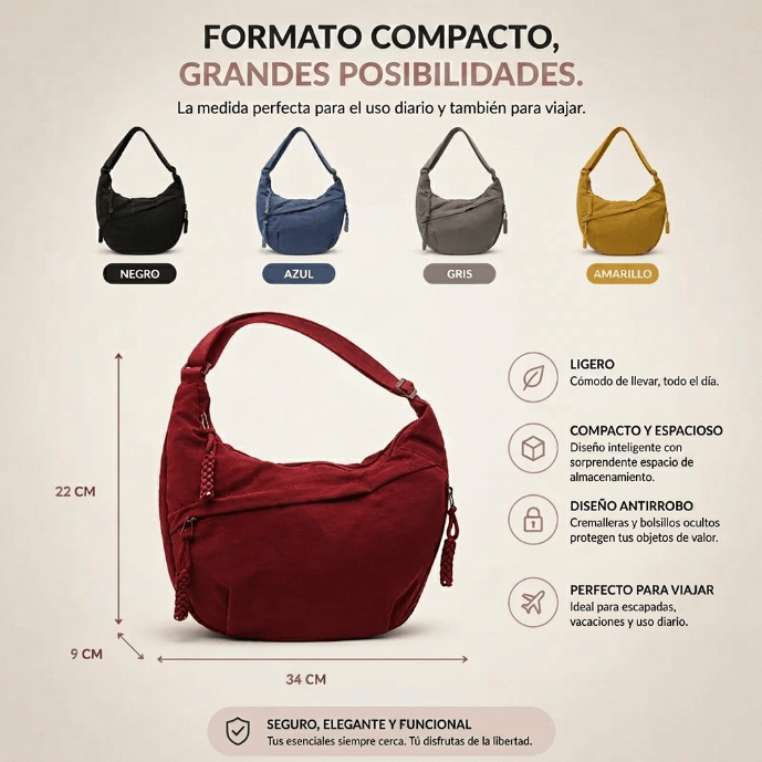 LUNA - Bolso de Hombro