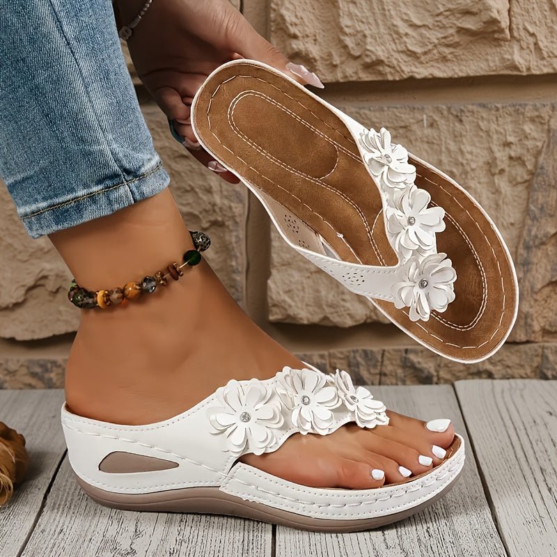 VALERINA MILANO | Sandalias comodidad florales Celia