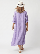 Tavi | Floral Oversized Pocket Midi Dress