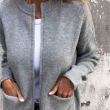 Vera - Chaqueta de punto con cremallera