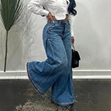 Sara - Vaqueros oversize de cintura alta y pierna ancha