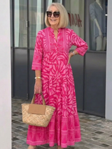 Marielle | Button Front Midi Dress